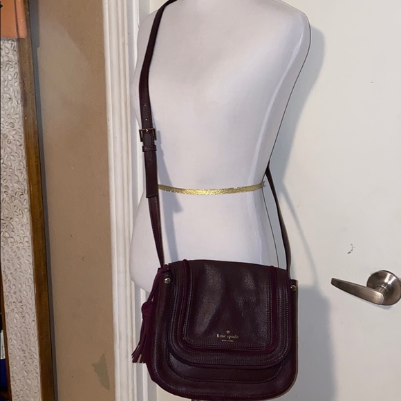 Beautiful burgundy Kate Spade crossbody bag - Picture 12 of 12